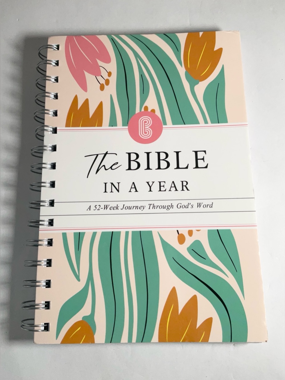 The Bible in A Year A 52-week Study Spiral Bound Gods Word Plan Book for Women - Picture 3 of 6